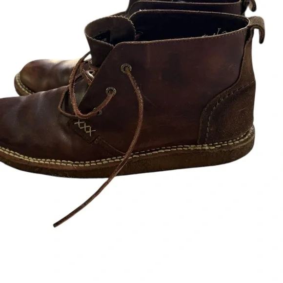 Wolverine Men's Brown Leather Boots Size 10.5 M​